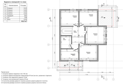 Проекты трехкомнатных домов: готовые и типовые. Каталог содержит планировки, планы и чертежи